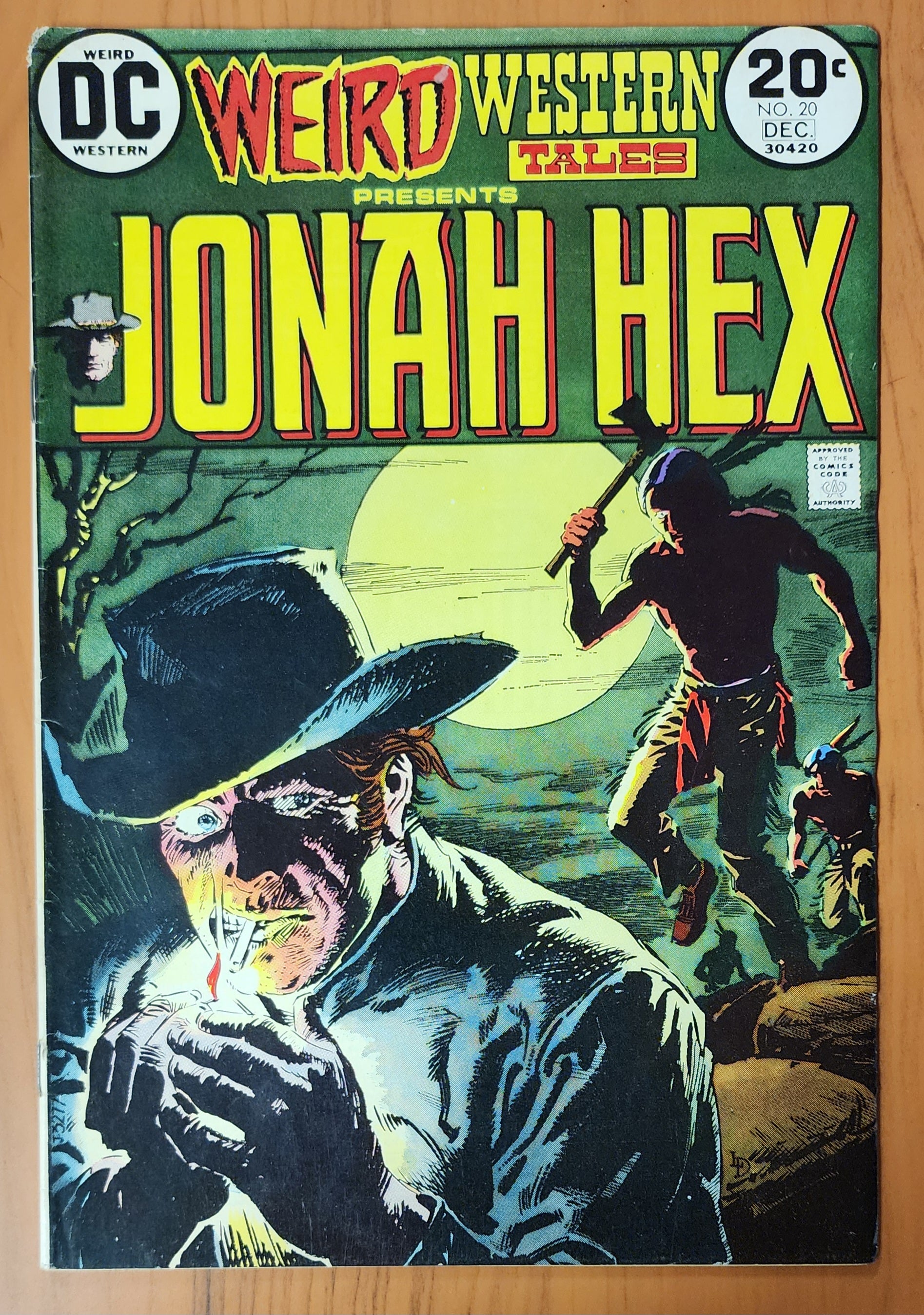 WEIRD WESTERN TALES #20 JONAH HEX 1973 House of Mystery DC Comics