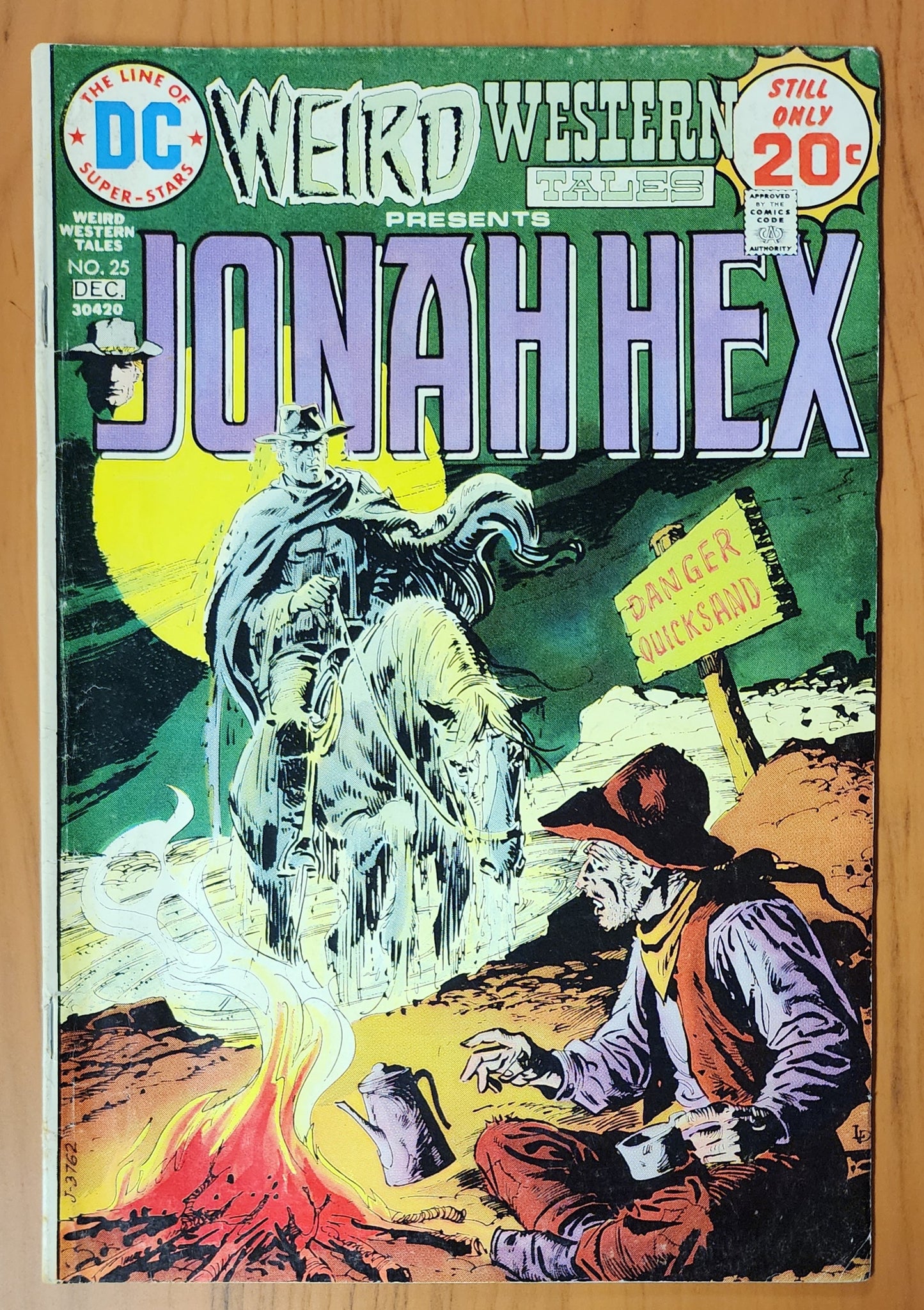 WEIRD WESTERN TALES #25 JONAH HEX 1974 House of Mystery DC Comics