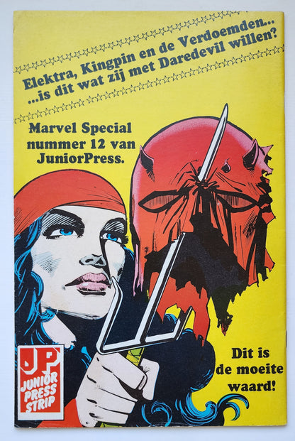 SPIDERWOMAN #12 1982 DUTCH LANGUAGE EDITION Spider-Woman JUNIORPRESS