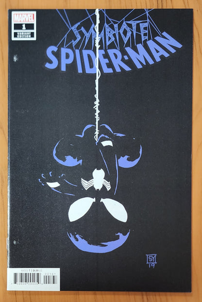 SYMBIOTE SPIDER-MAN #1 SKOTTIE YOUNG VARIANT 2019 Symbiote Spider-Man MARVEL COMICS