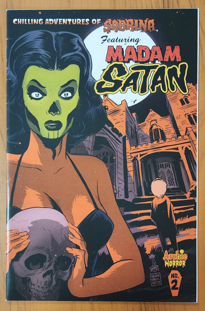 CHILLING ADVENTURES OF SABRINA #2 (ORIGIN MADAM SATAN) FRANCAVILLA VARIANT 2015 Chilling Adventures ARCHIE COMIC PUBLICATIONS