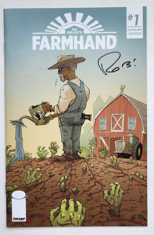 FARMHAND #1 C2E2 ASHCAN SIGNED ROBY GUILLORY 2018 Farmhand IMAGE COMICS