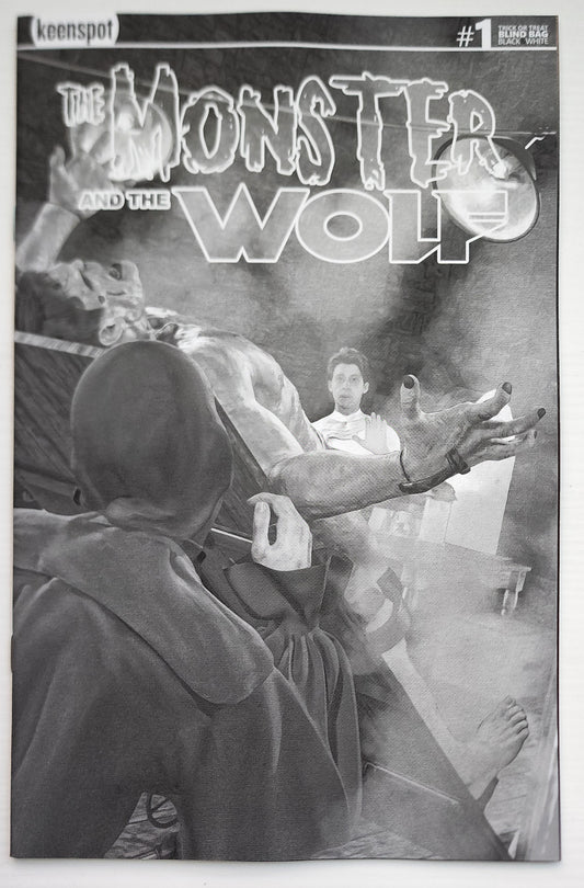 MARK SPEARS MONSTER & WOLF #1 BLIND BAG B&W VARIANT A62 Universal Monsters DC Comics