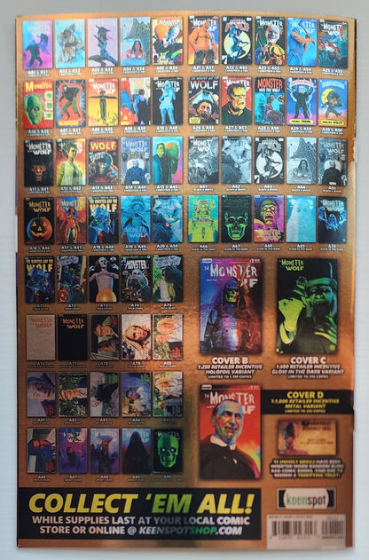 MARK SPEARS MONSTER & WOLF #1 BLIND BAG FOIL VARIANT A51 Universal Monsters KEENSPOT ENTERTAINMENT