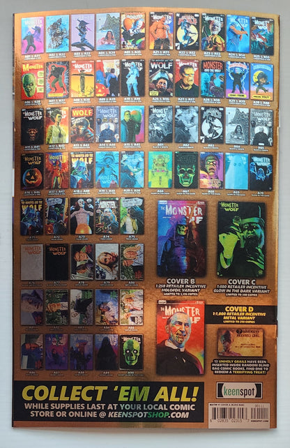 MARK SPEARS MONSTER & WOLF #1 BLIND BAG FOIL VARIANT A47 Universal Monsters KEENSPOT ENTERTAINMENT