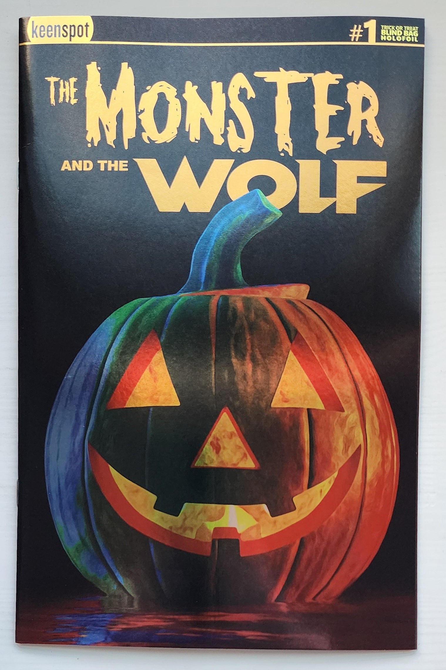 MARK SPEARS MONSTER & WOLF #1 BLIND BAG FOIL VARIANT A46 Universal Monsters KEENSPOT ENTERTAINMENT