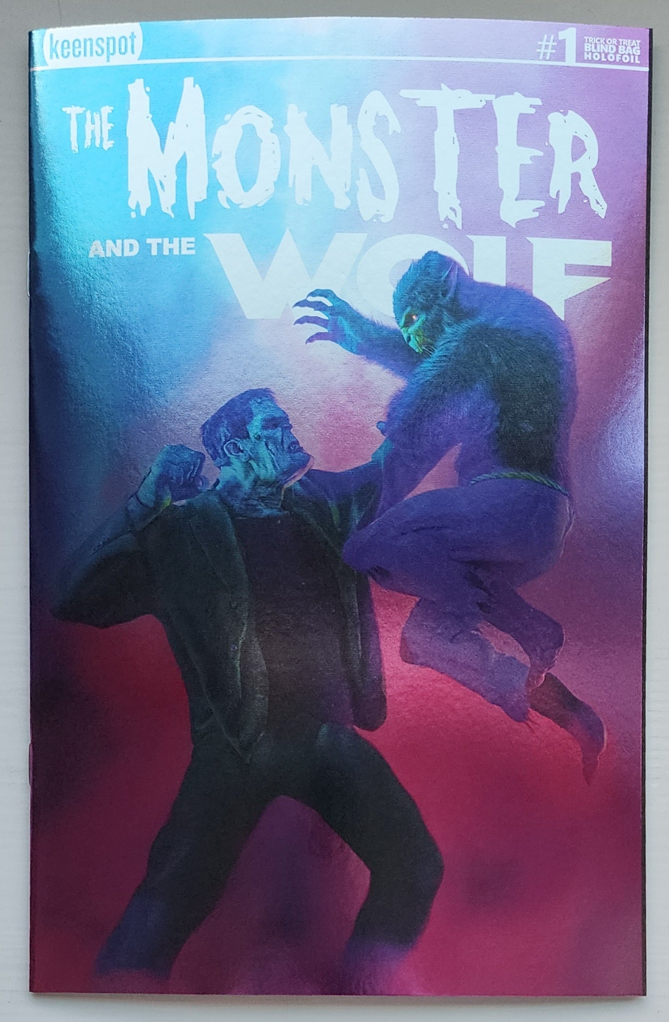 MARK SPEARS MONSTER & WOLF #1 BLIND BAG FOIL VARIANT A31 Universal Monsters KEENSPOT ENTERTAINMENT