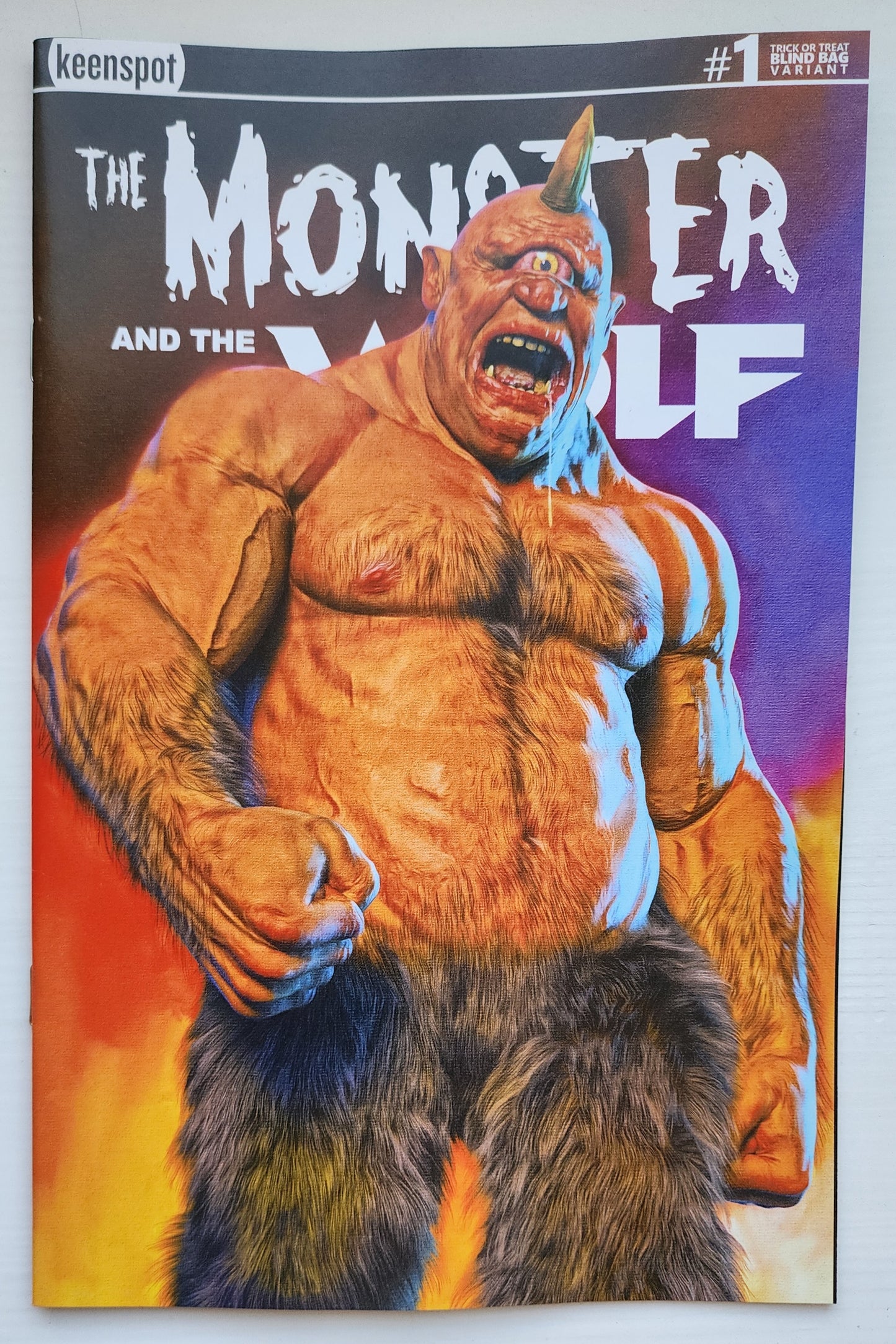 MARK SPEARS MONSTER & WOLF #1 BLIND BAG VARIANT A21 Universal Monsters DC Comics
