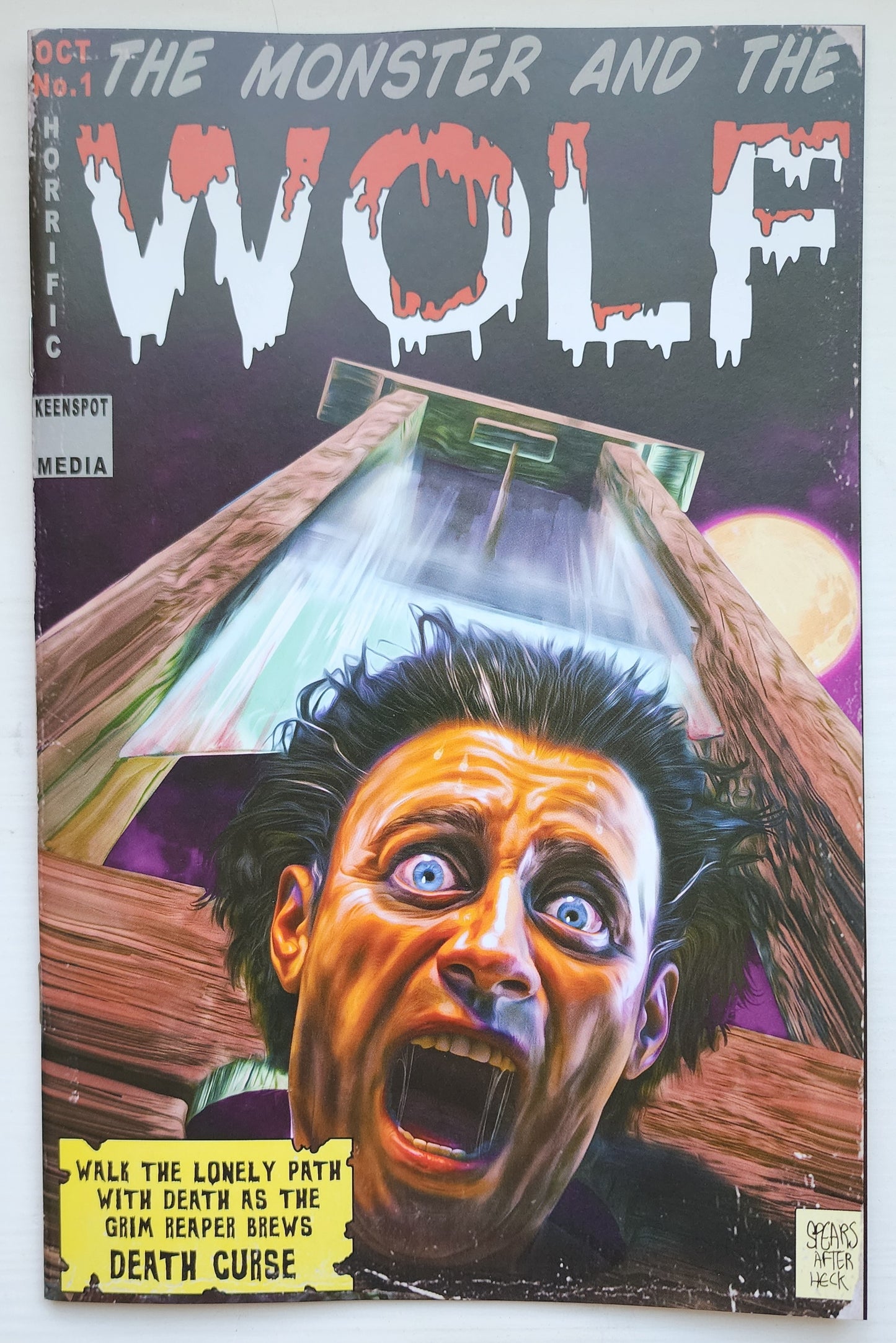 MARK SPEARS MONSTER & WOLF #1 BLIND BAG VARIANT A26 Universal Monsters DC Comics