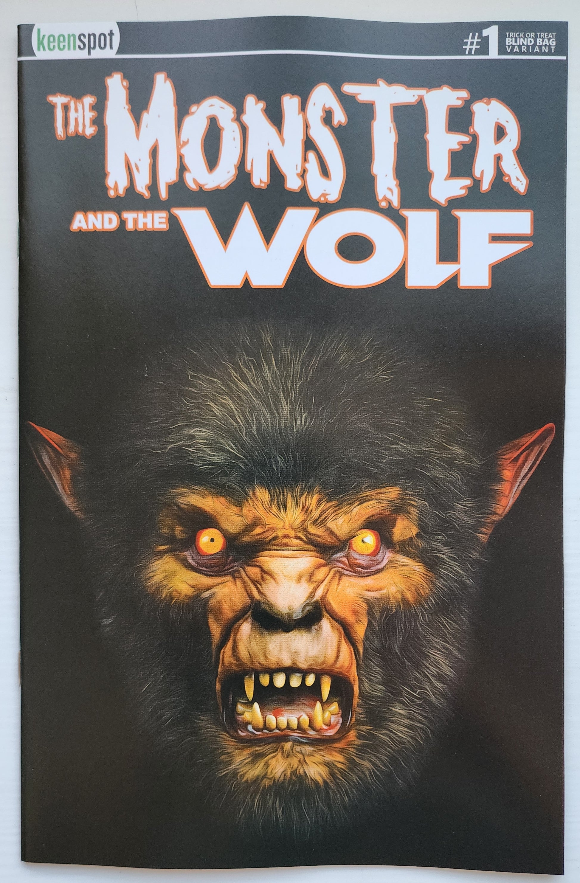 MARK SPEARS MONSTER & WOLF #1 BLIND BAG VARIANT A11 Universal Monsters DC Comics