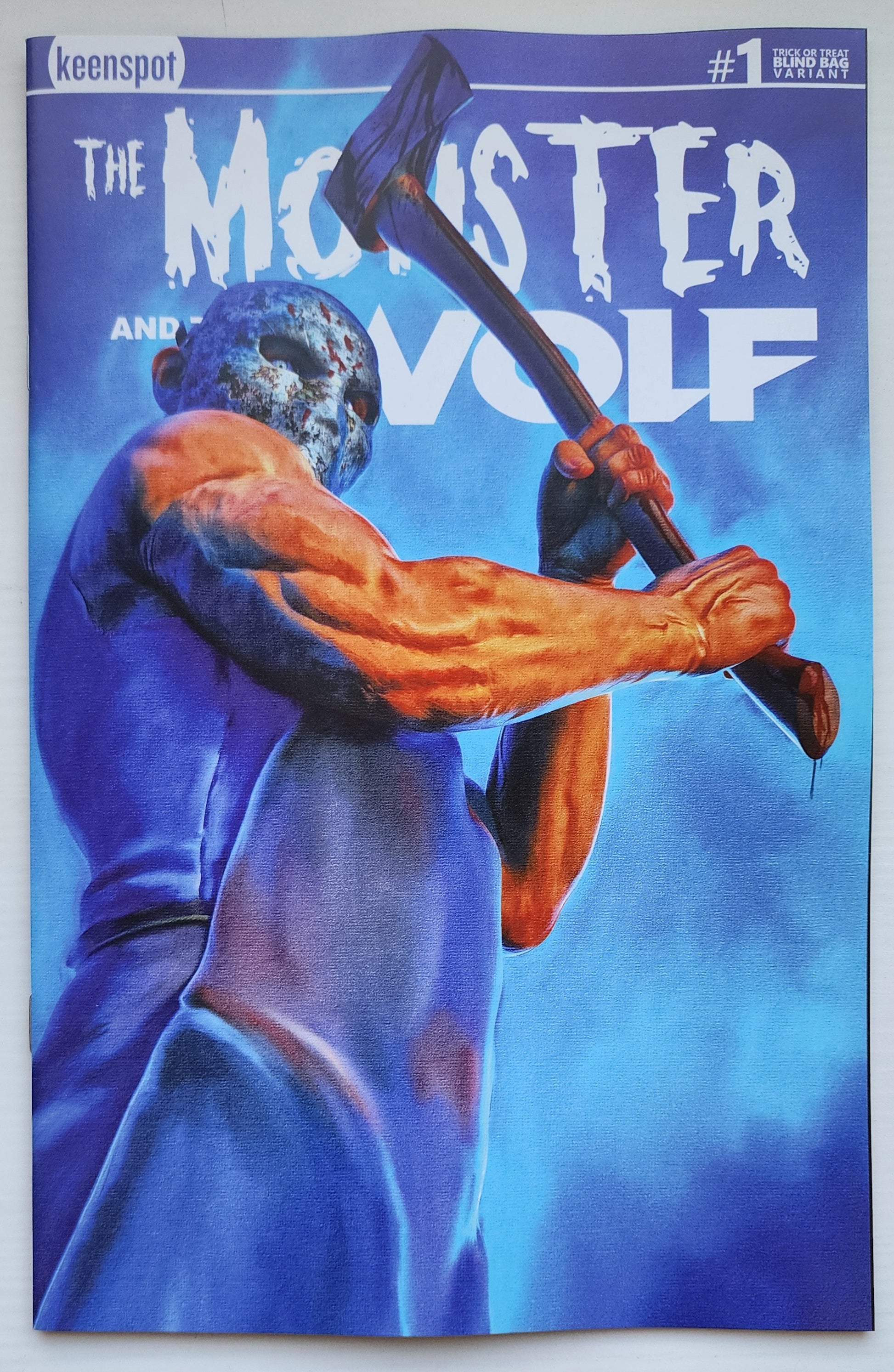 MARK SPEARS MONSTER & WOLF #1 BLIND BAG VARIANT A24 Universal Monsters DC Comics