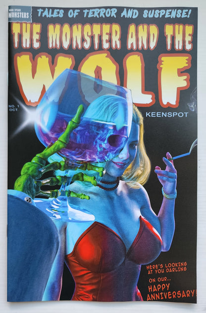 MARK SPEARS MONSTER & WOLF #1 BLIND BAG VARIANT A18 Universal Monsters DC Comics