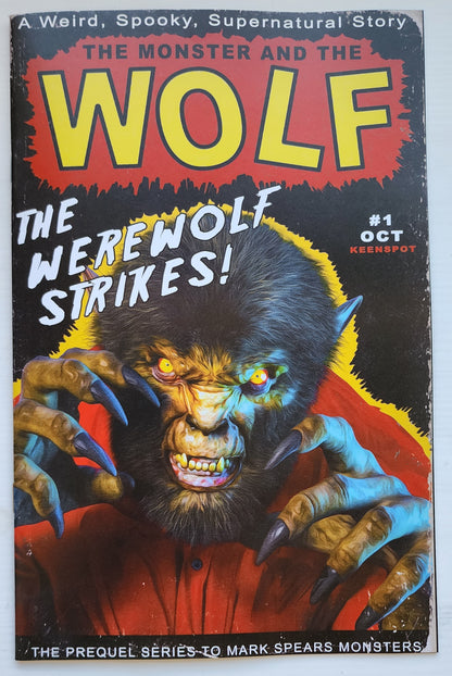 MARK SPEARS MONSTER & WOLF #1 BLIND BAG VARIANT A13 Universal Monsters KEENSPOT ENTERTAINMENT