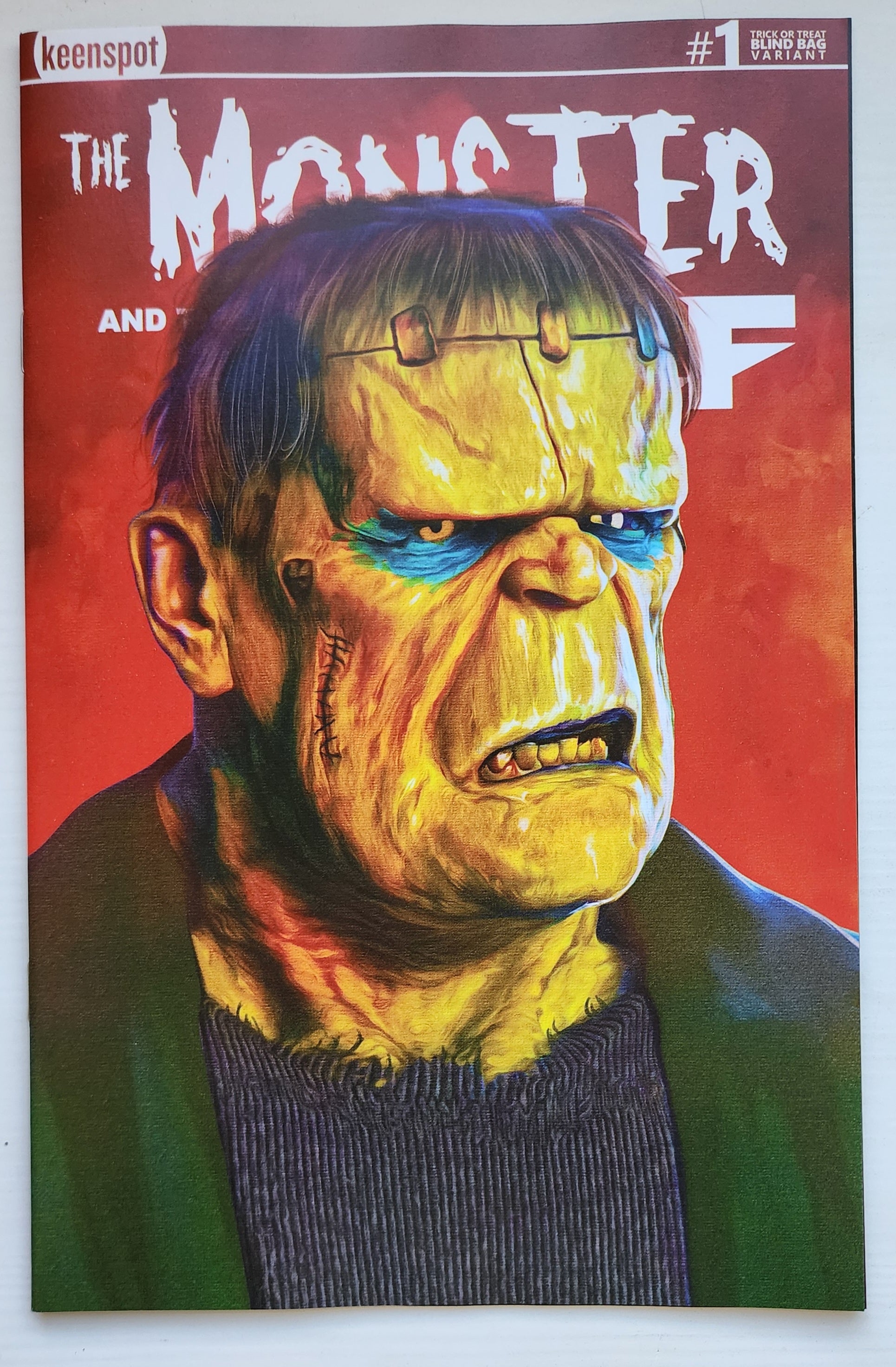MARK SPEARS MONSTER & WOLF #1 BLIND BAG VARIANT A27 Universal Monsters KEENSPOT ENTERTAINMENT