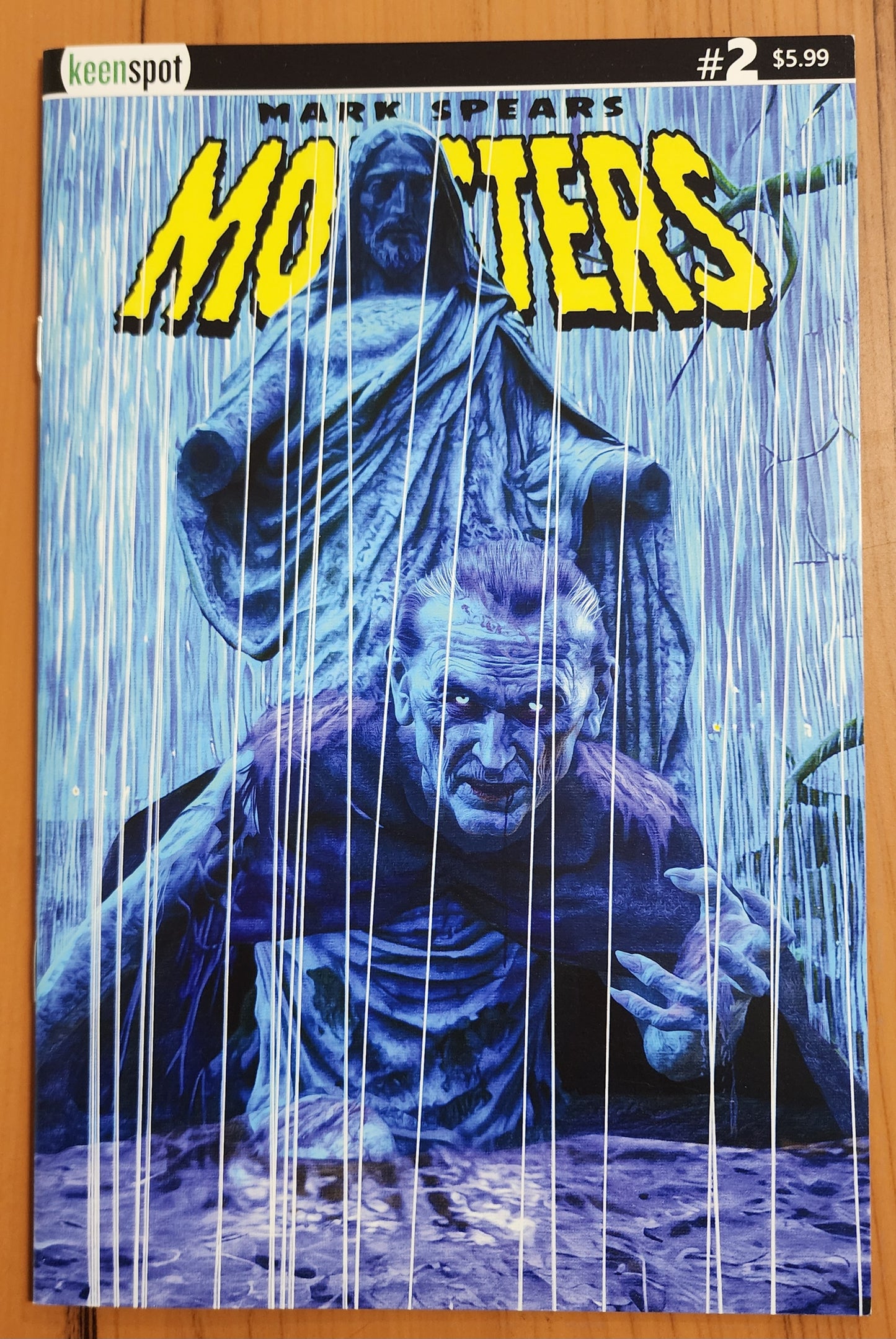 MARK SPEARS MONSTERS #2 CVR A GUESS WHOS BACK 2024 [J01] Universal Monsters KEENSPOT ENTERTAINMENT