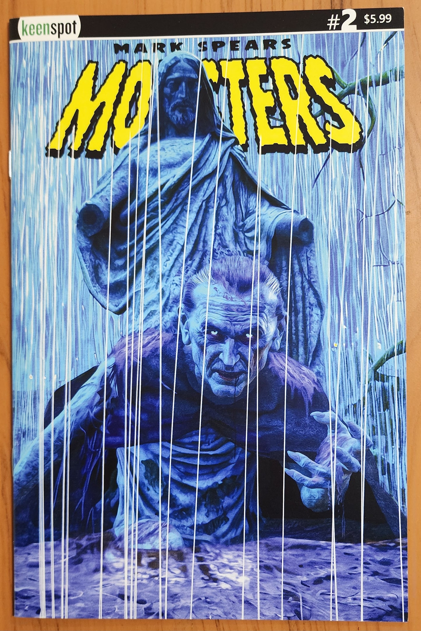 MARK SPEARS MONSTERS #2 CVR A GUESS WHOS BACK 2024 [J02] Universal Monsters KEENSPOT ENTERTAINMENT