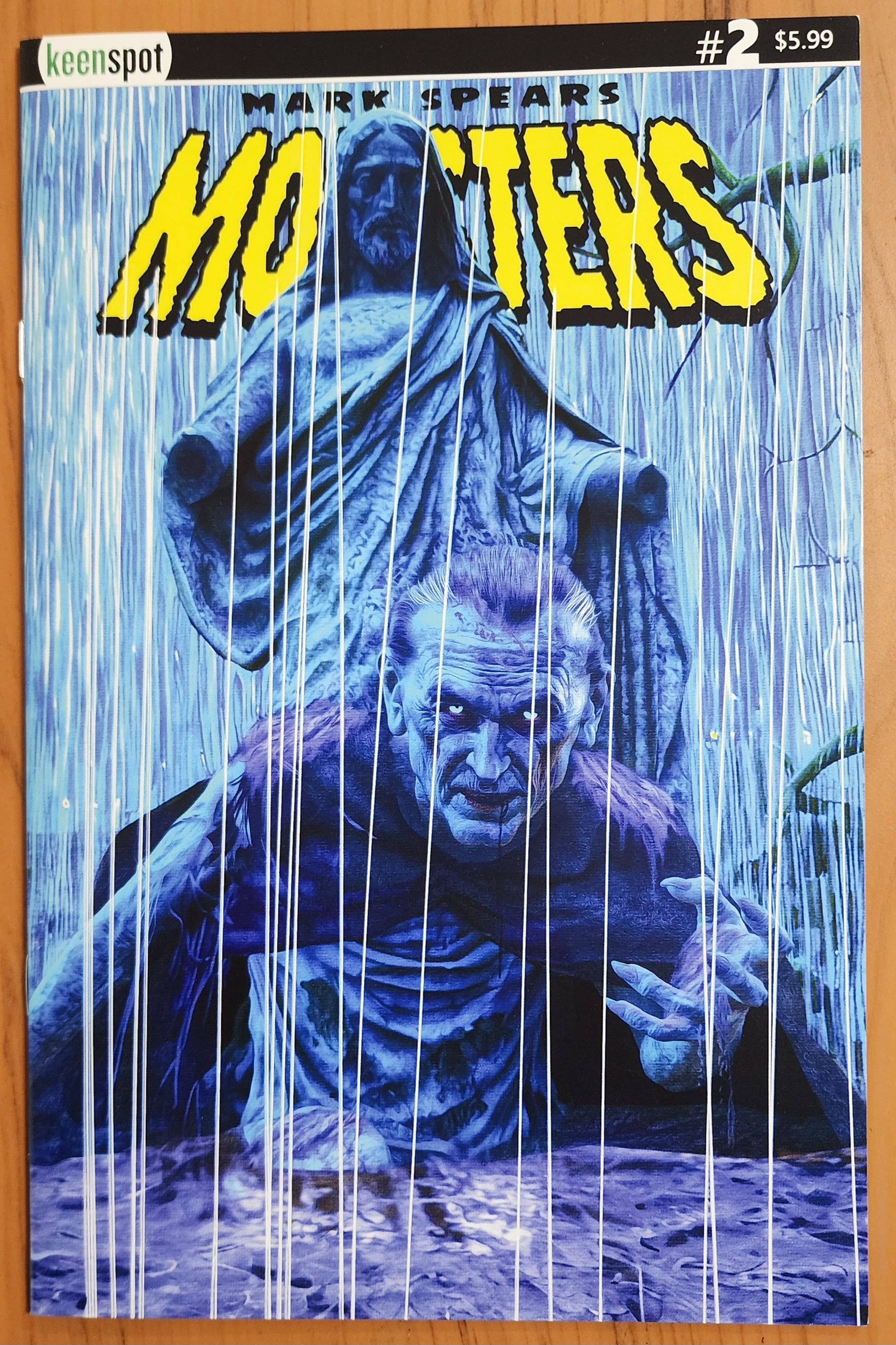 MARK SPEARS MONSTERS #2 CVR A GUESS WHOS BACK 2024 [J02] Universal Monsters KEENSPOT ENTERTAINMENT