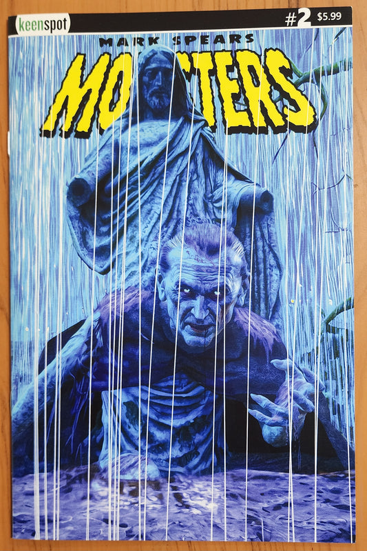 MARK SPEARS MONSTERS #2 CVR A GUESS WHOS BACK 2024 [J02] Universal Monsters KEENSPOT ENTERTAINMENT