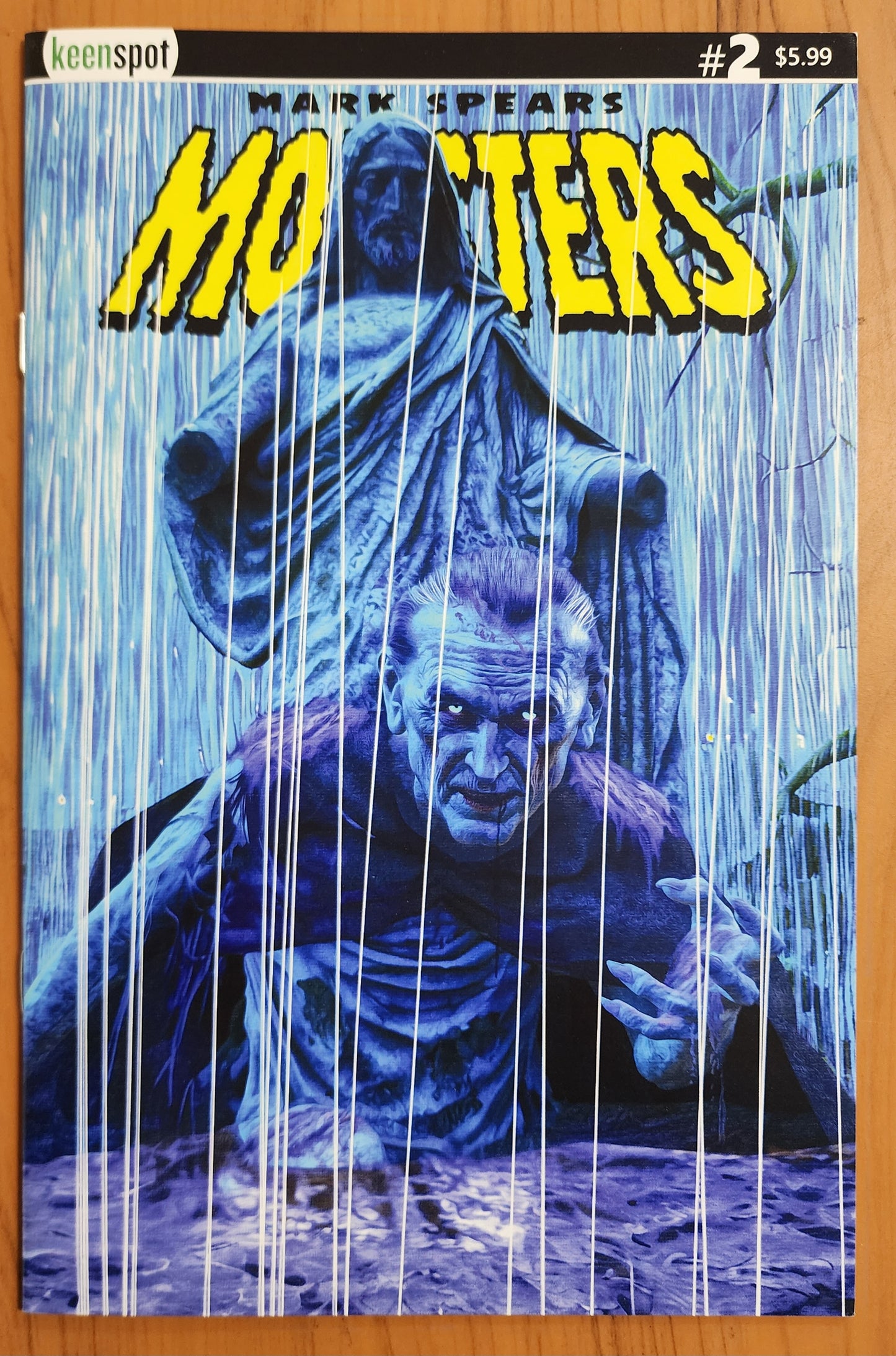 MARK SPEARS MONSTERS #2 CVR A GUESS WHOS BACK 2024 [J03] Universal Monsters KEENSPOT ENTERTAINMENT