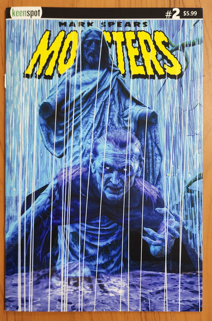 MARK SPEARS MONSTERS #2 CVR A GUESS WHOS BACK 2024 [J03] Universal Monsters KEENSPOT ENTERTAINMENT