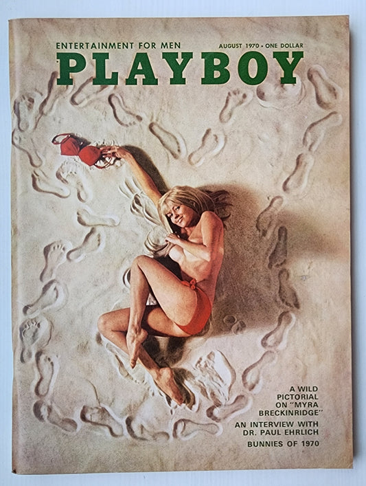 PLAYBOY MAGAZINE AUGUST 1970 Playboy PLAYBOY