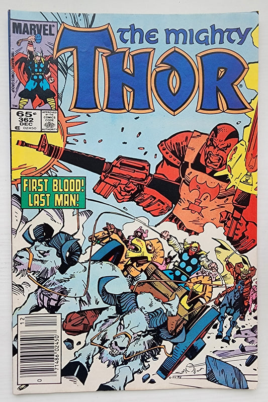 THOR #362 NEWSSTAND 1985 Thor MARVEL COMICS