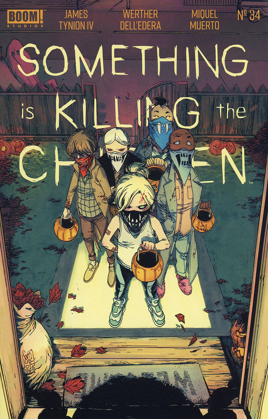 SOMETHING IS KILLING THE CHILDREN #34 CVR B CAMUNCOLI VARIANT 2023 Something is Killing the Children BOOM! STUDIOS   