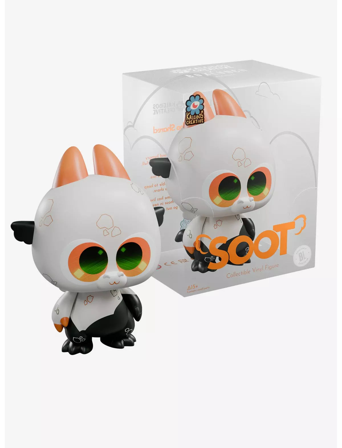 KALEIDOS CREATIVE SOOT THE DRAGON LIMITED EDITION BOXLUNCH EXCLUSIVE VINYL FIGURE KALEIDOS CREATIVE