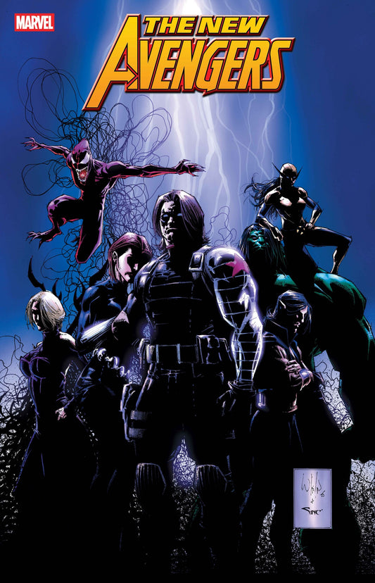 NEW THUNDERBOLTS #1 (NEW AVENGERS) WHILCE PORTACIO SPOILER HOMAGE VARIANT 2025 MARVEL PRH