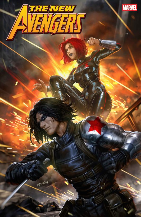 NEW THUNDERBOLTS #1 (NEW AVENGERS) DERRICK CHEW CHARACTER VAR A 2025 MARVEL PRH