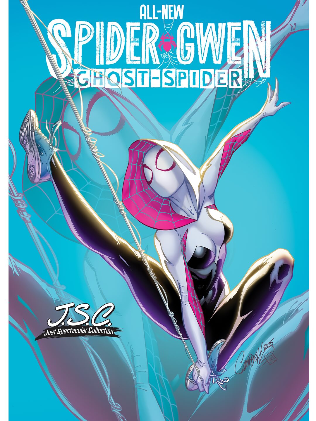 ALL-NEW SPIDER-GWEN GHOST-SPIDER #1 J SCOTT CAMPBELL VARIANT 2025 Marvel