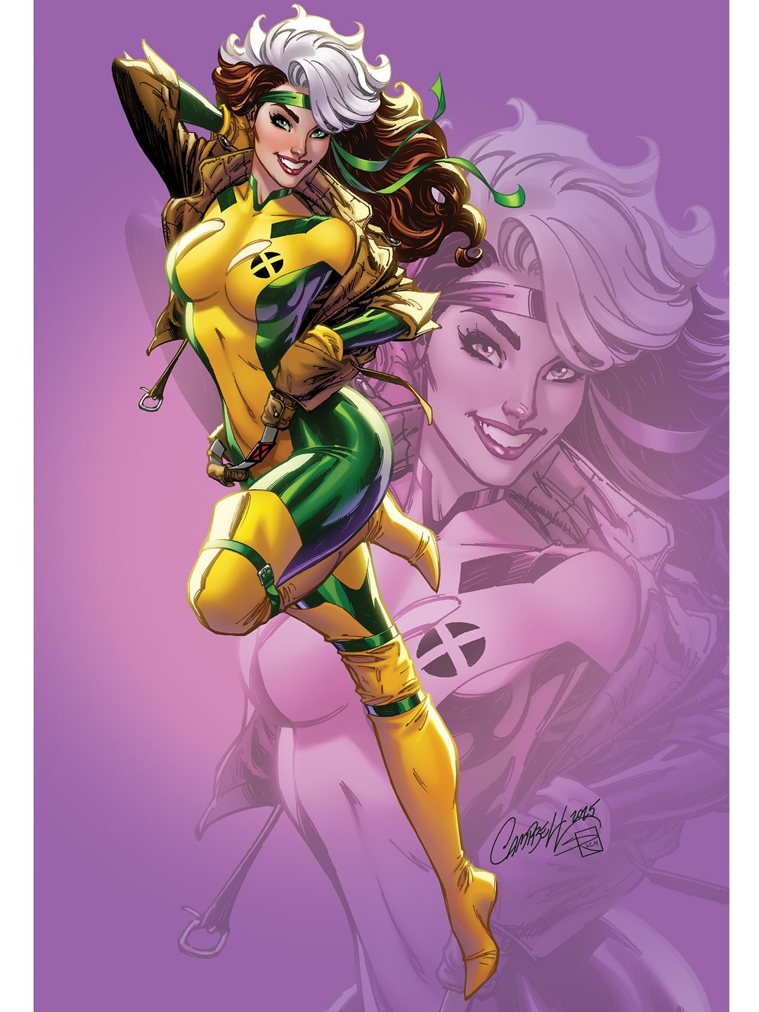 UNCANNY X-MEN #19 J SCOTT CAMPBELL 1:100 VIRGIN VARIANT 2025 Marvel