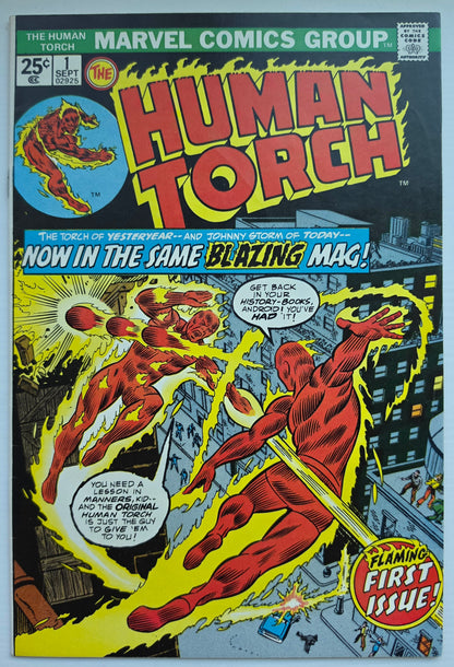 Human Torch #1 1974 [J01] Human Torch MARVEL COMICS