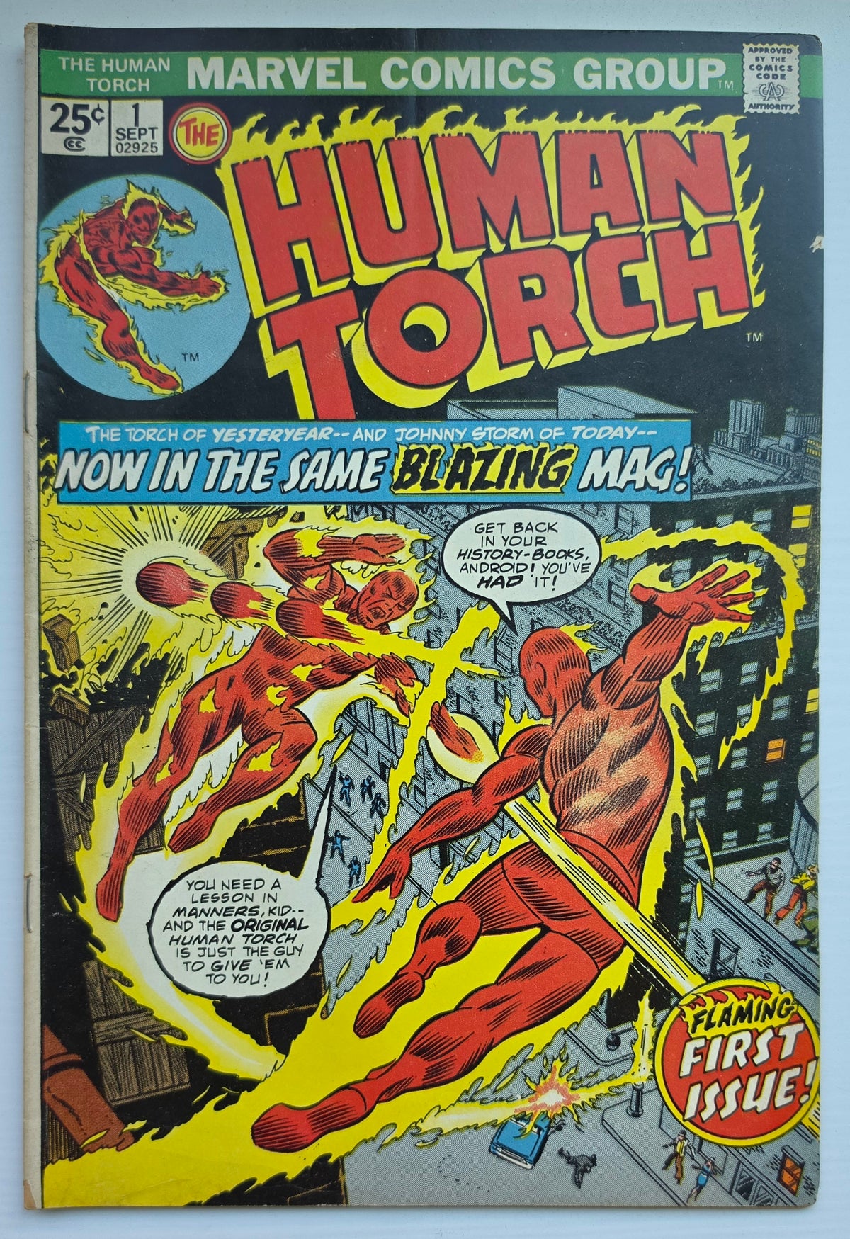 Human Torch #1 1974 [J02] Human Torch MARVEL COMICS