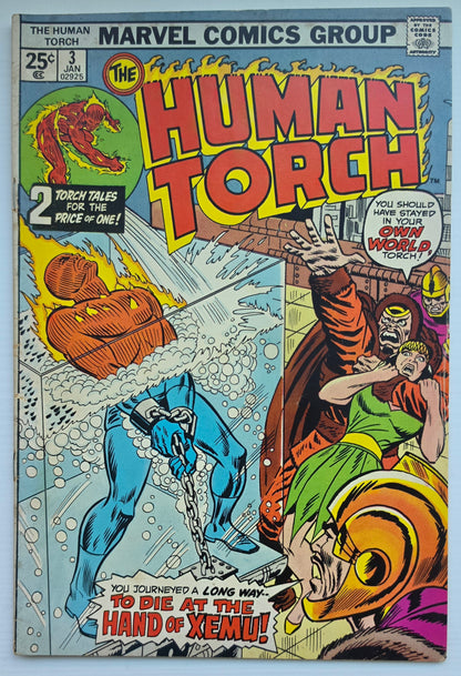Human Torch #3 1975 [J02] Human Torch MARVEL COMICS