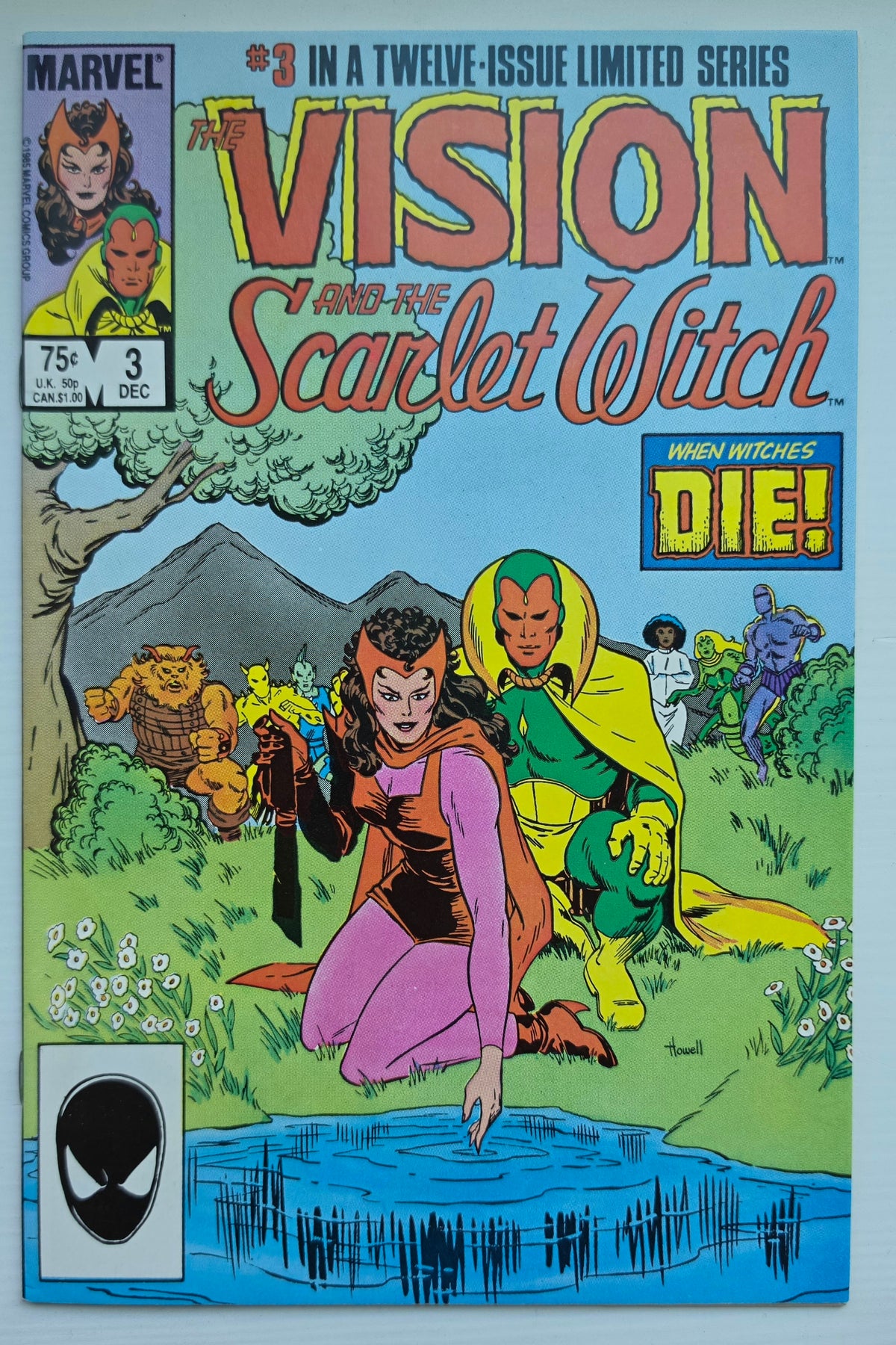 VISION AND SCARLET WITCH #3 1985 MARVEL COMICS