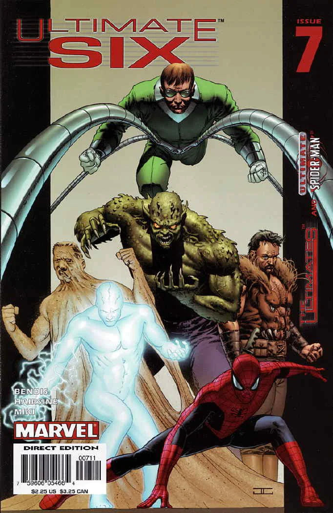 ULTIMATE SIX #7 2003 Avengers MARVEL COMICS   