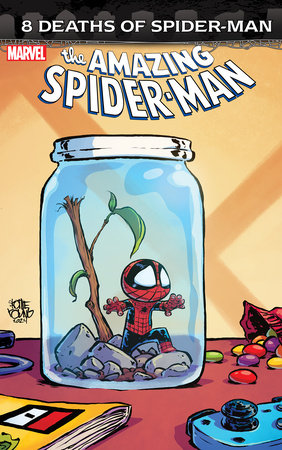 AMAZING SPIDER-MAN #65 SKOTTIE YOUNG 8 DEATHS OF SPIDER-MAN VARIANT 2025 Amazing Spider-Man MARVEL PRH