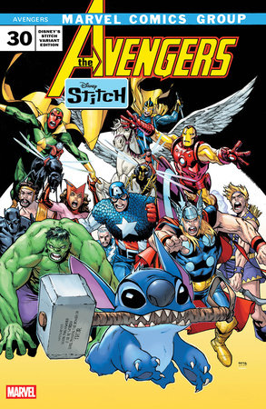 AVENGERS #30 HUMBERTO RAMOS DISNEY STITCH VARIANT 2025 Marvel