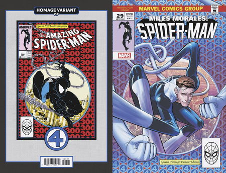 01/15/2025 MILES MORALES SPIDER-MAN #29 FANTASTIC FOUR HOMAGE VARIANT