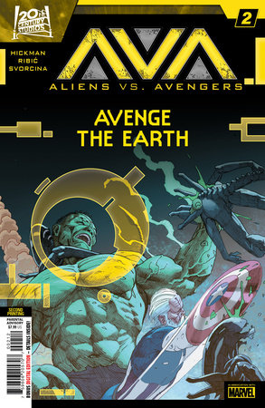 01/15/2025 ALIENS VS AVENGERS #2 ESAD RIBIC 2ND PRINT VARIANT  MARVEL PRH   