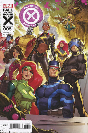 FALL OF HOUSE OF X #5 DAVID NAKAYAMA CONNECT VARIANT 2024 X-Men MARVEL COMICS