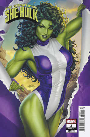 SENSATIONAL SHE-HULK #3 ARIEL DIAZ VARIANT 2023 She-Hulk MARVEL PRH   