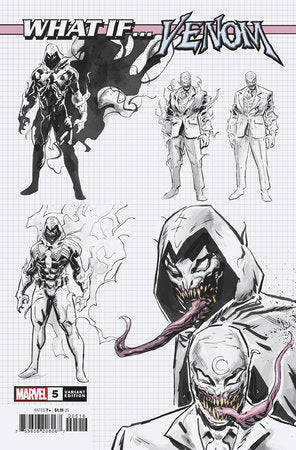 WHAT IF VENOM #5 DESIGN 1:10 VARIANT 2024 What If MARVEL PRH   