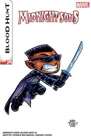 06/26/2024 MIDNIGHT SONS BLOOD HUNT #2 SKOTTIE YOUNG BIG MARVEL VARIANT