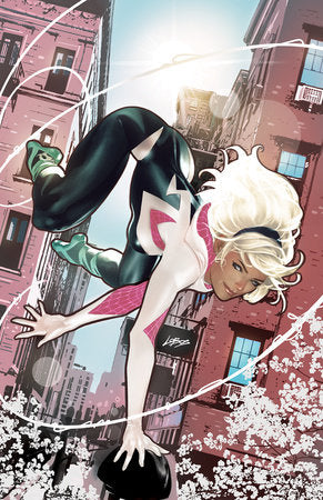 SPIDER-GWEN GHOST-SPIDER #3 VILLALOBOS 1:50 VIRGIN VARIANT 2024 Spider-Gwen MARVEL PRH   