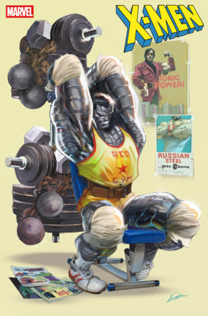 07/29/2026 X-MEN #34 ALEXANDER LOZANO 80'S COLOSSUS VARIANT MARVEL