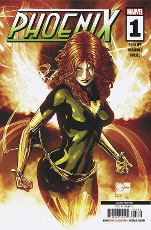 08/28/2024 PHOENIX #1 JOE QUESADA 2ND PRINT VARIANT X-Men MARVEL COMICS   