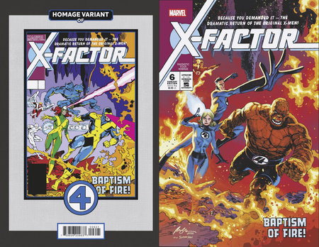 01/01/2025 X-FACTOR #6 TBD ARTIST FANTASTIC FOUR HOMAGE VAR  MARVEL PRH   