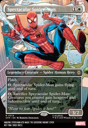 05/06/2026 AMAZING SPIDER-MAN #28 ROBERTA INGRANATA MAGIC: THE GATHERING VARIANT Amazing Spider-Man MARVEL